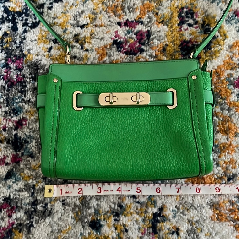 Green coach mini- purse